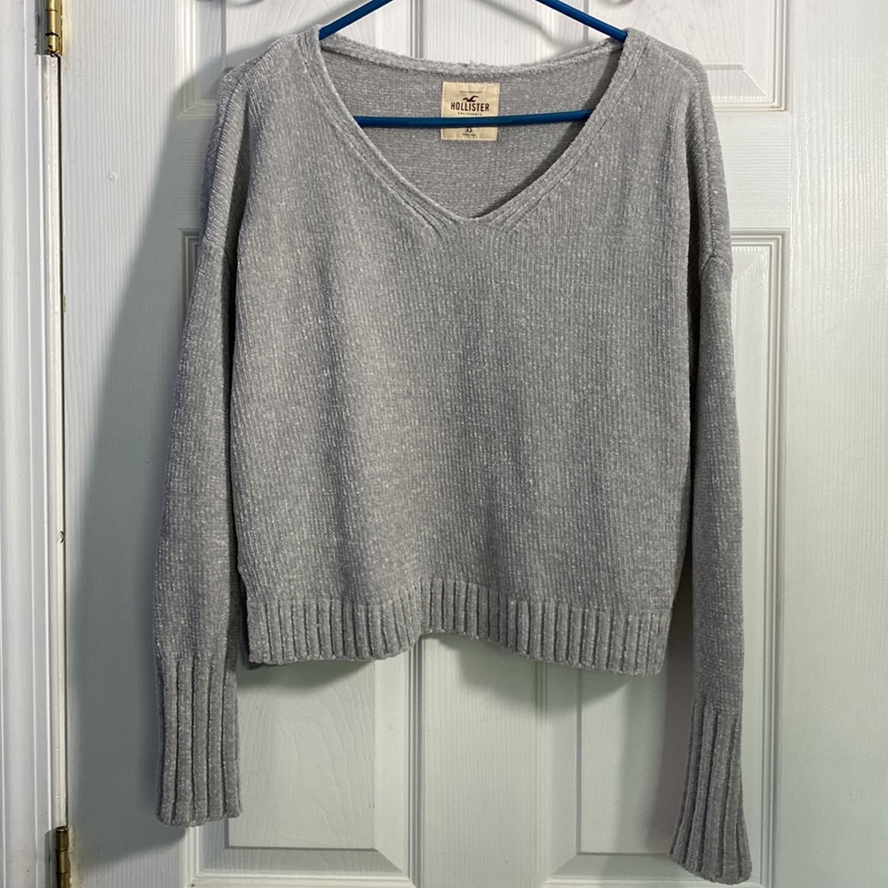 Hollister Chenille Crop Sweater, XS